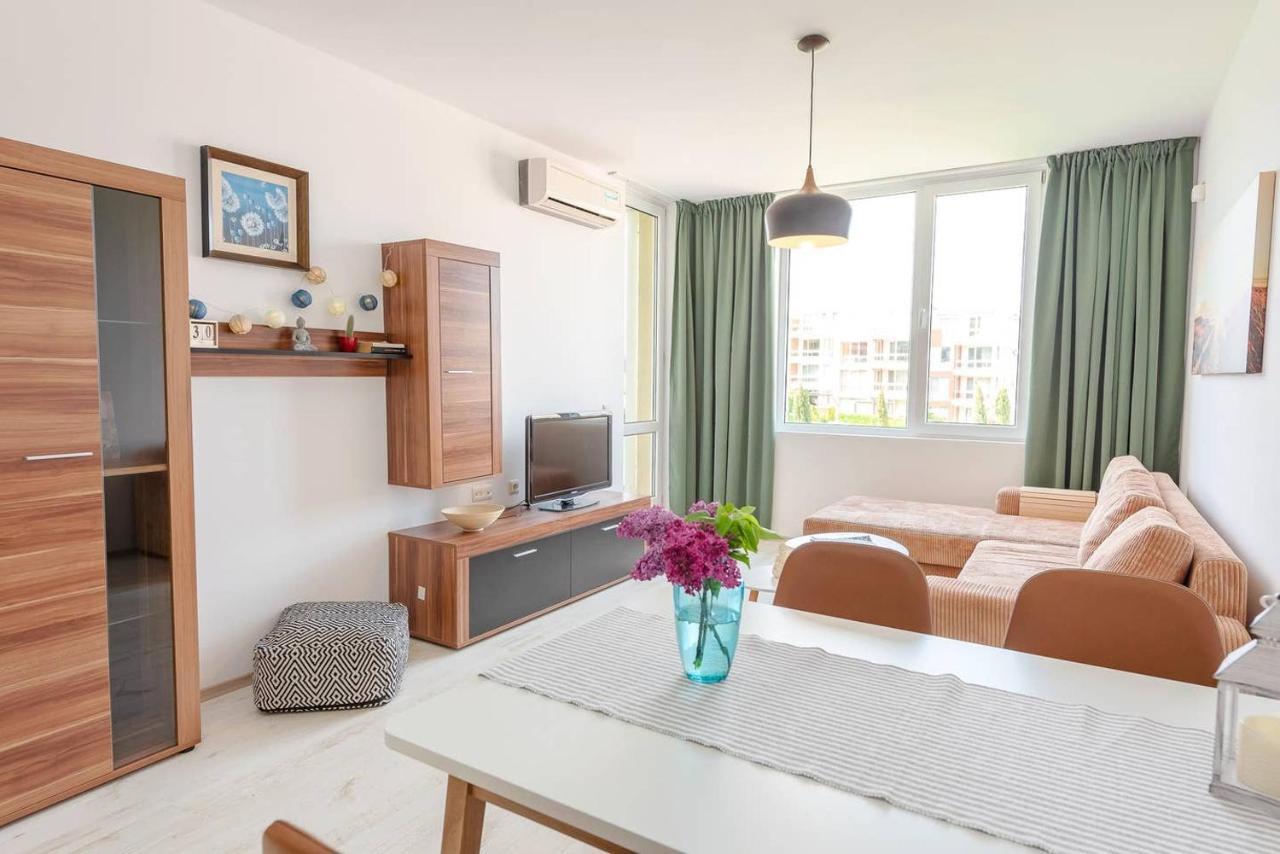 Apartment Gendar Delux, Sunny Island, Csernomorec Kültér fotó